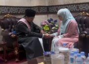 3 Potret Celine Evangelista Salaman dengan Menteri Agama KH Nasaruddin Umar